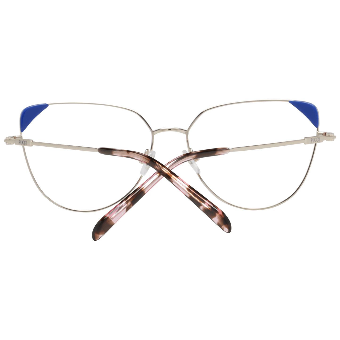 Monture de lunettes pour femme Emilio Pucci, or.
