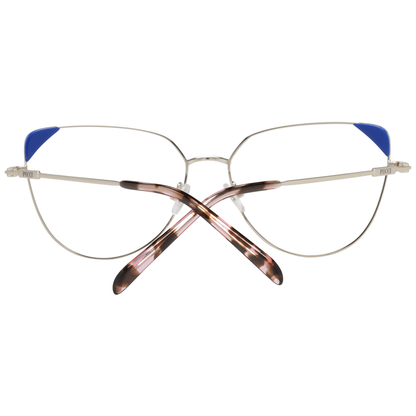 Monture de lunettes pour femme Emilio Pucci, or.
