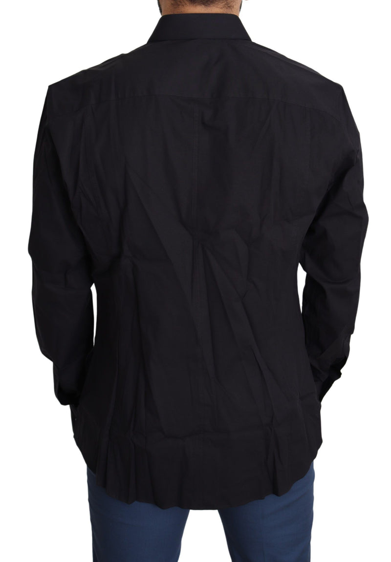 Robe Dolce &amp; Gabbana SICILIA en coton stretch noir
