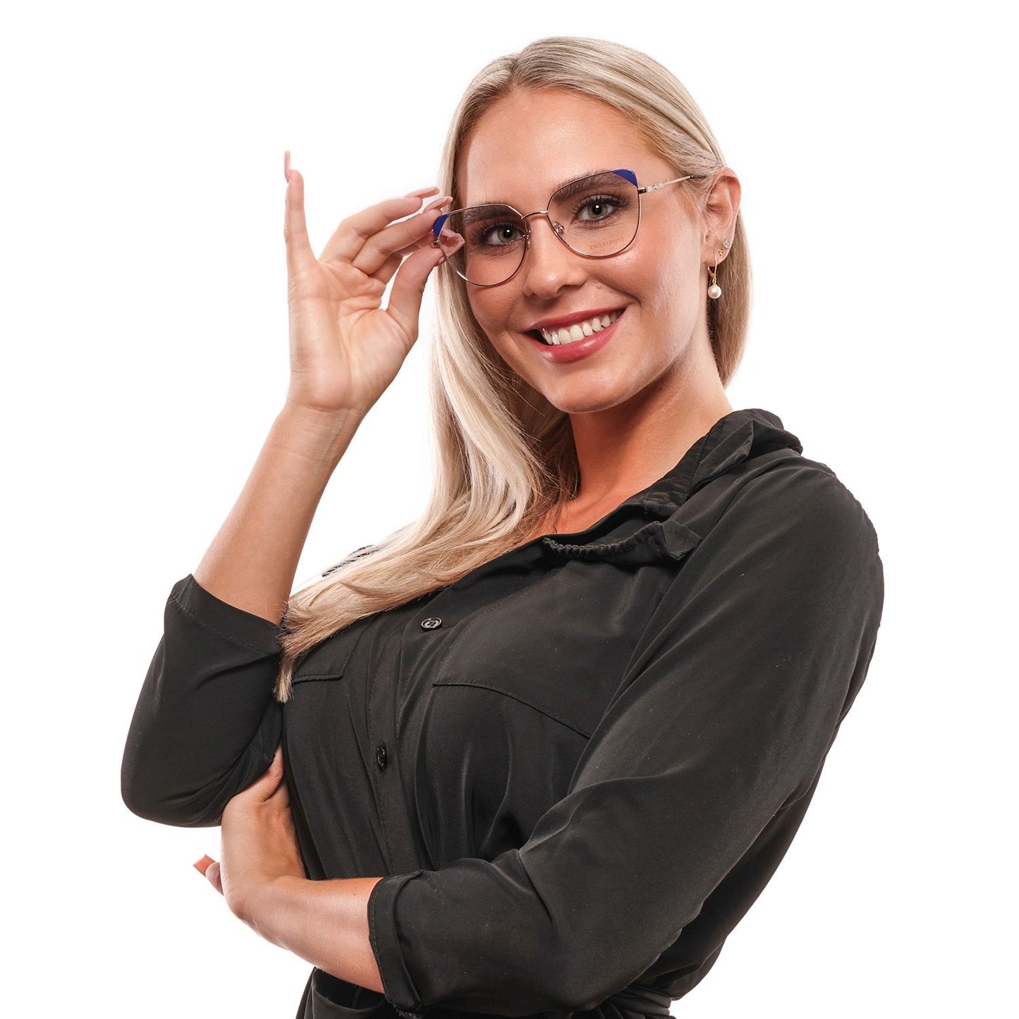 Monture de lunettes pour femme Emilio Pucci, or.