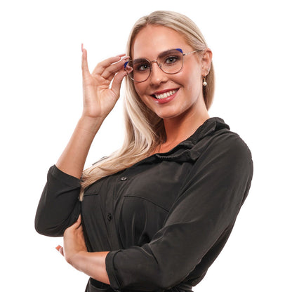 Monture de lunettes pour femme Emilio Pucci, or.
