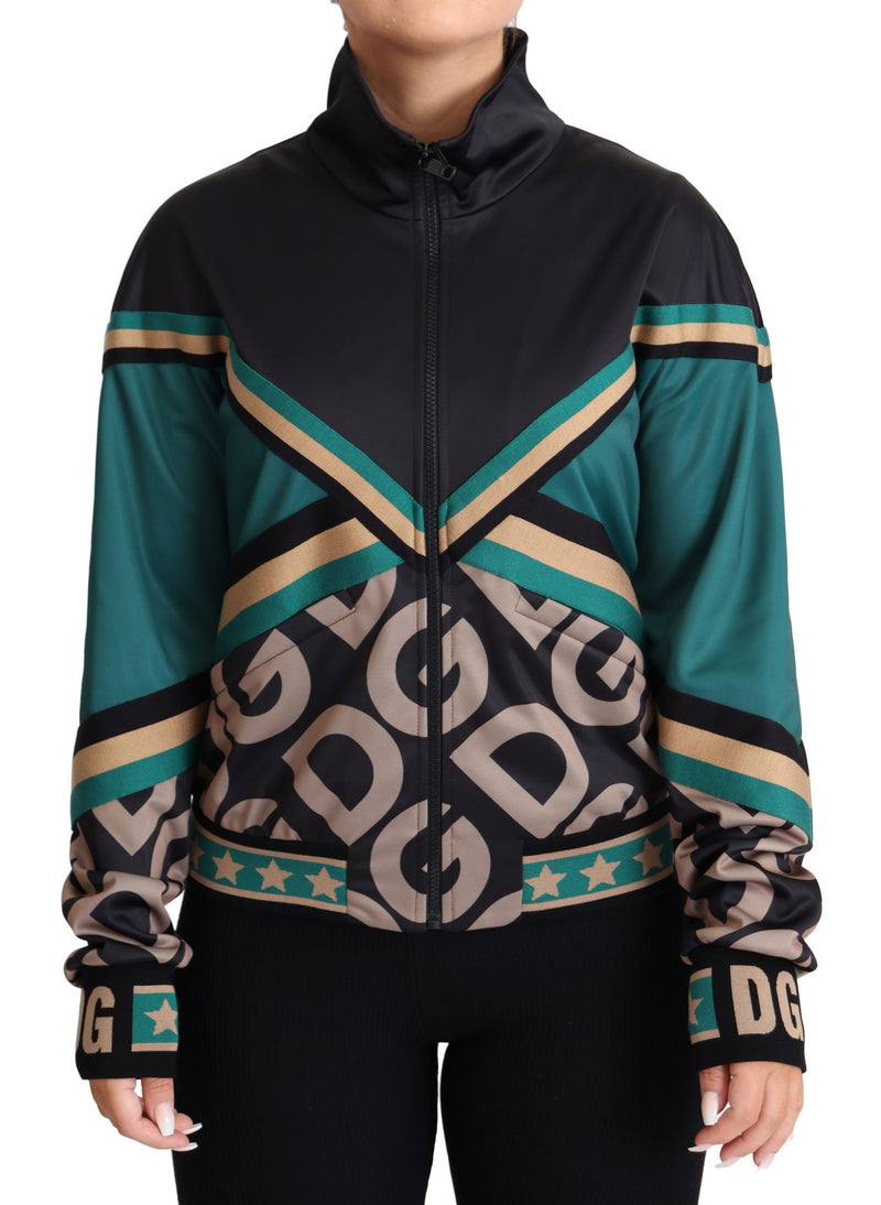 Veste bomber Dolce &amp; Gabbana Multicolor DG Logo Mania