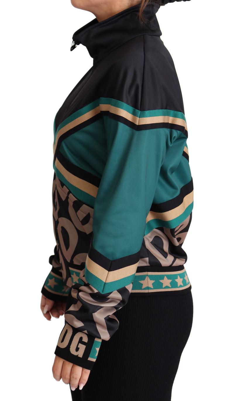 Veste bomber Dolce &amp; Gabbana Multicolor DG Logo Mania