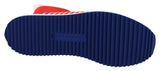 Baskets Dolce &amp; Gabbana Sorrento bleues et rouges avec logo, chaussettes et chaussures