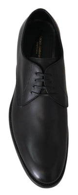 Dolce &amp; Gabbana Chaussures SARTORIA en cuir noir, fabrication artisanale