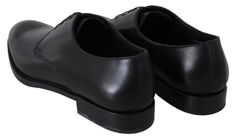 Dolce &amp; Gabbana Chaussures SARTORIA en cuir noir, fabrication artisanale