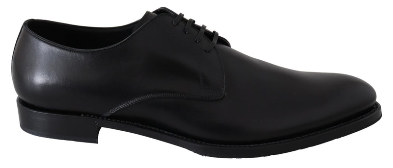 Dolce &amp; Gabbana Chaussures SARTORIA en cuir noir, fabrication artisanale