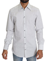 Chemise Dolce & Gabbana Noire à Pois Blancs