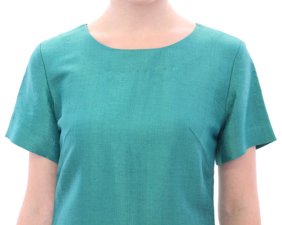 Mini-robe verte au-dessus du genou de Lanre Da Silva Ajayi