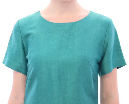 Mini-robe verte au-dessus du genou de Lanre Da Silva Ajayi