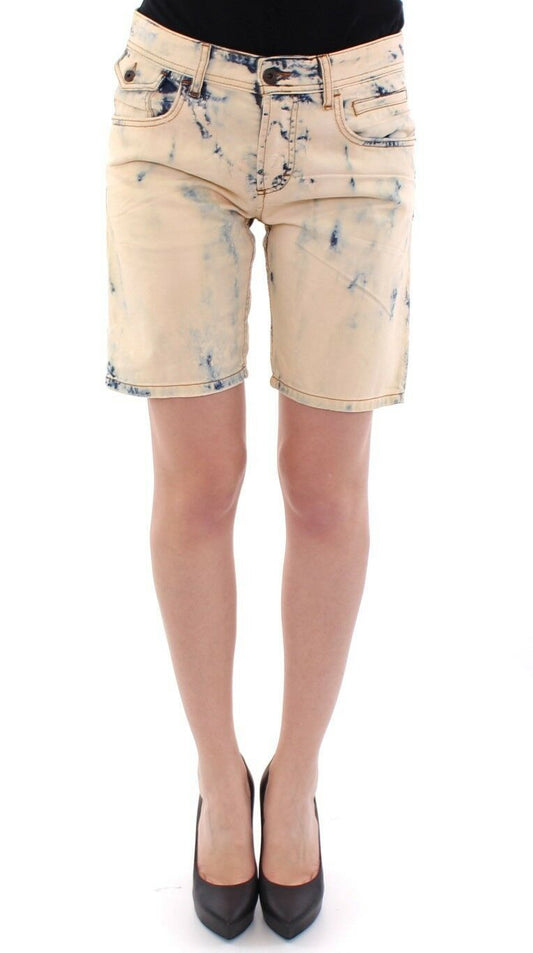 Shorts en jean en coton bleu lavé Dolce & Gabbana