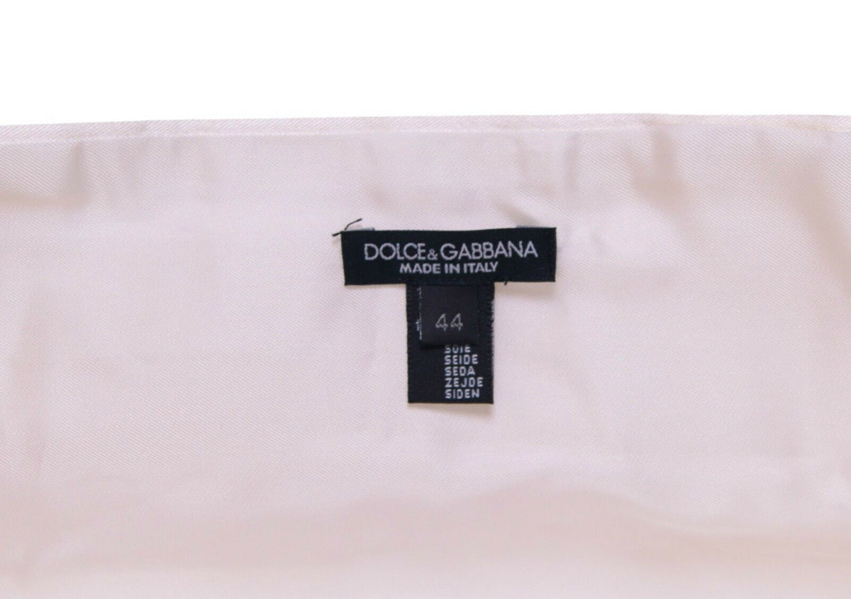 Ceinture de smoking blanche Dolce &amp; Gabbana