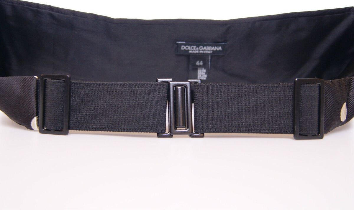 Ceinture de smoking noire Dolce &amp; Gabbana