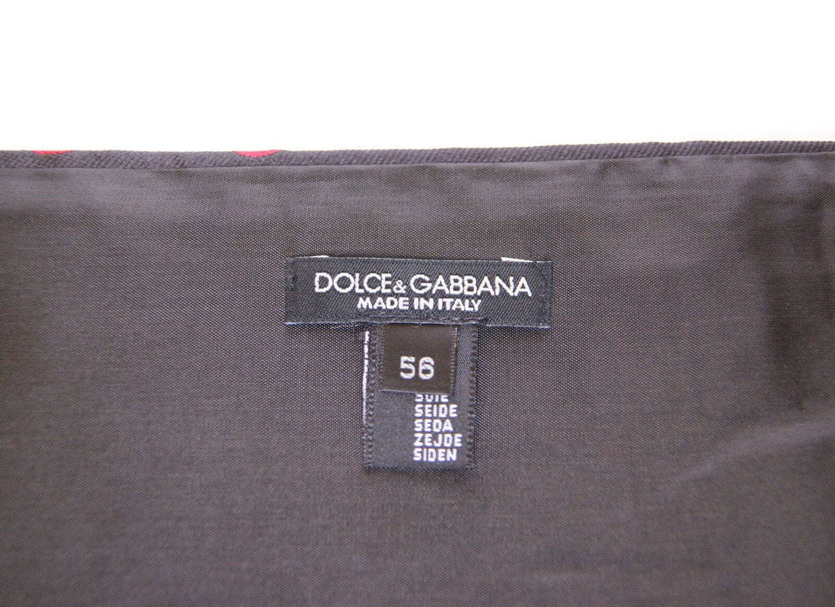 Ceinture de smoking noire Dolce &amp; Gabbana