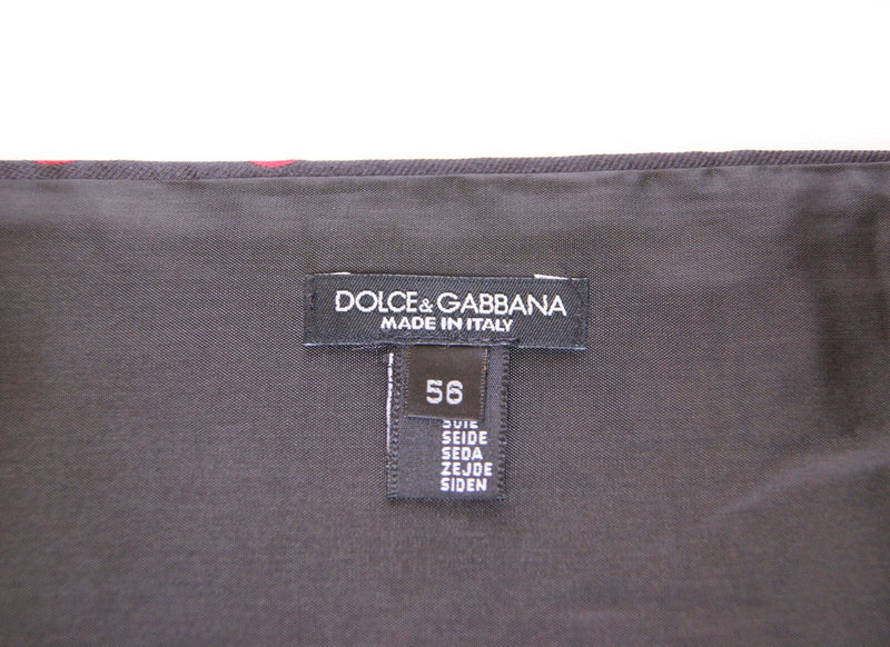 Dolce &amp; Gabbana Zwarte Taille Smoking Tuxedo Cummerbund Riem