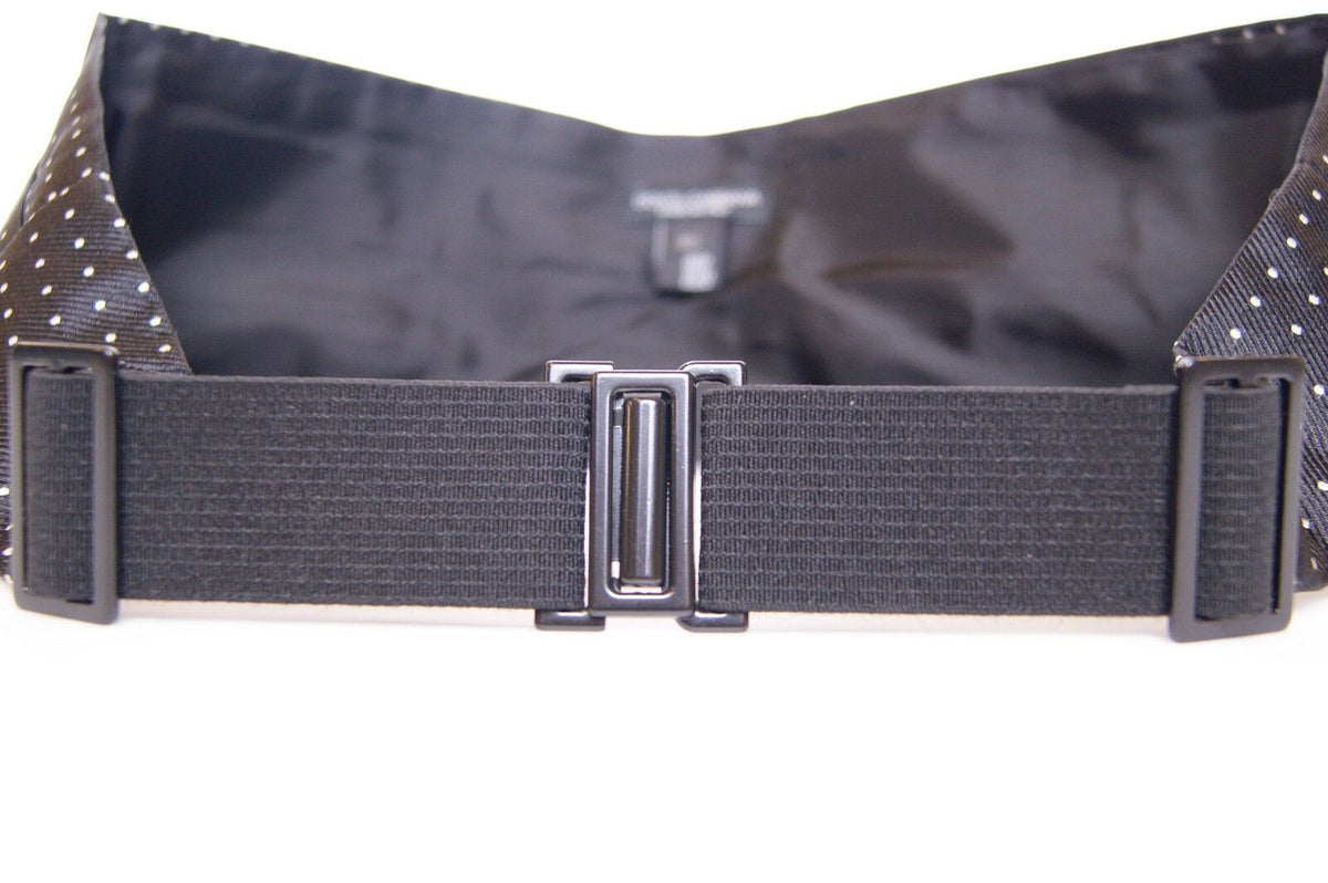 Ceinture de smoking noire Dolce &amp; Gabbana