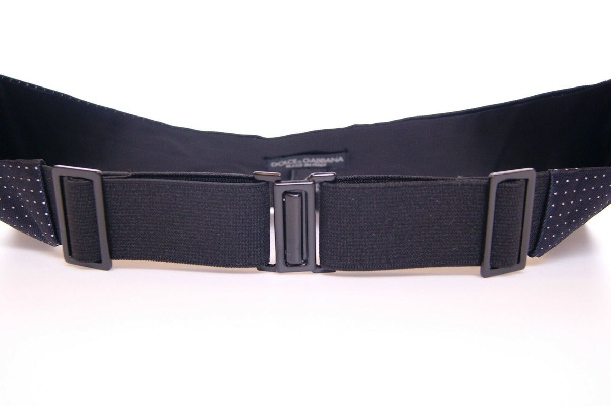 Ceinture de smoking bleue Dolce &amp; Gabbana