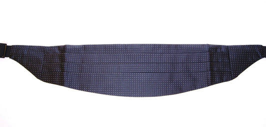 Dolce &amp; Gabbana Blauwe Taille Smoking Tuxedo Cummerbund Riem