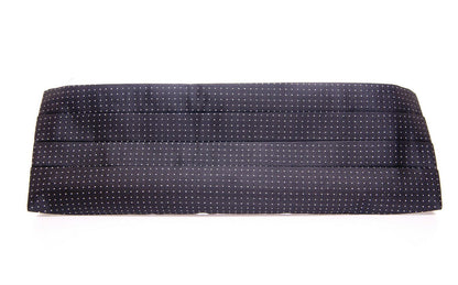 Dolce &amp; Gabbana Zwarte Taille Smoking Tuxedo Cummerbund Riem