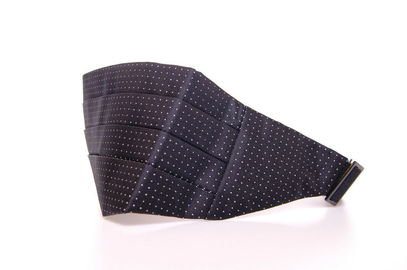 Dolce &amp; Gabbana Zwarte Taille Smoking Tuxedo Cummerbund Riem