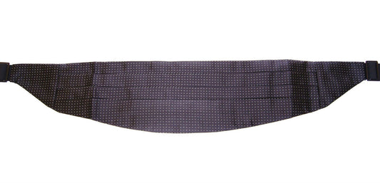 Dolce &amp; Gabbana Zwarte Taille Smoking Tuxedo Cummerbund Riem
