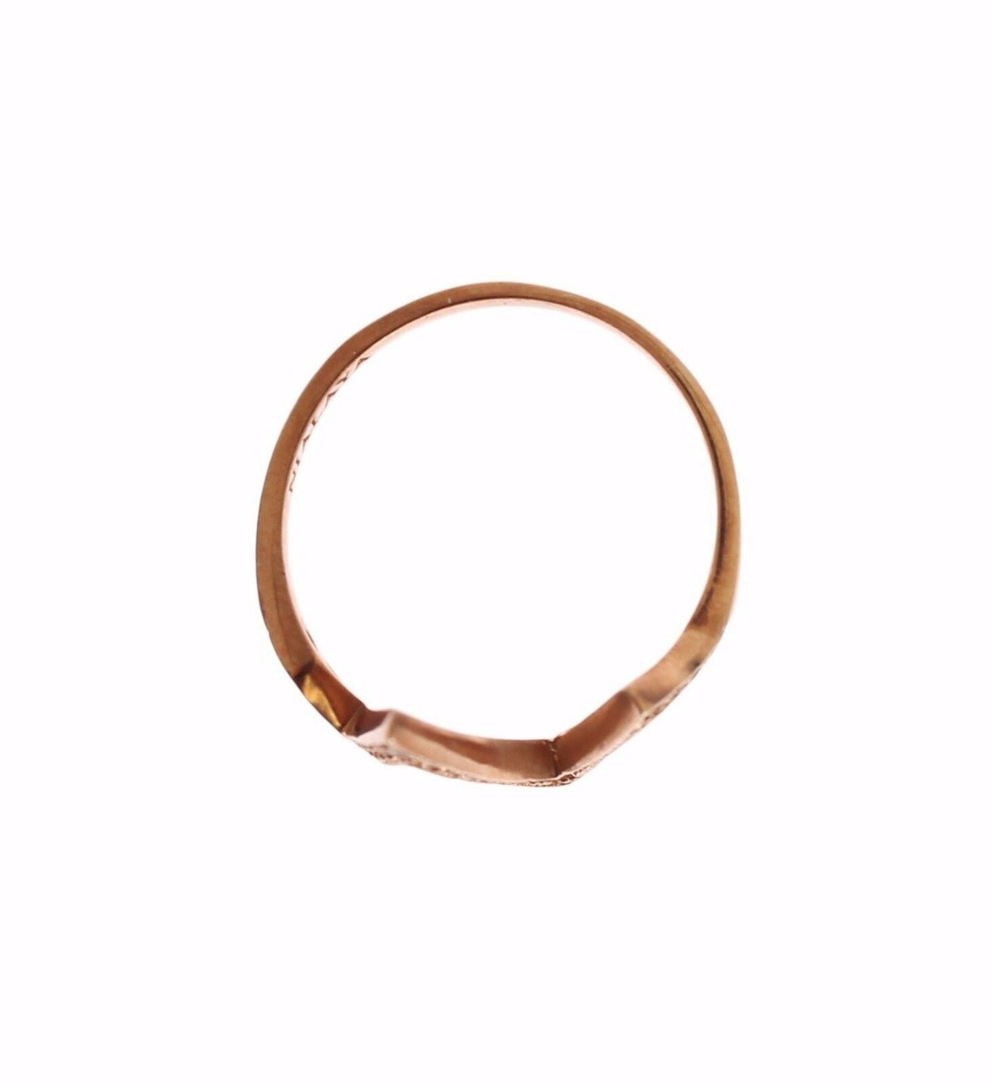 Nialaya roze goud 925 zilver dames ring