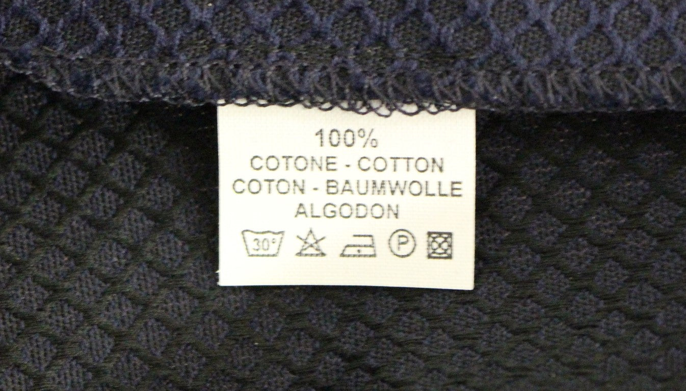 Pantalon court en coton bleu Andrea Incontri