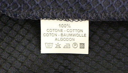 Pantalon court en coton bleu Andrea Incontri