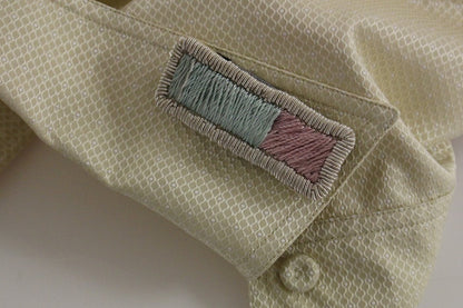 Blouse beige sans manches Andrea Incontri