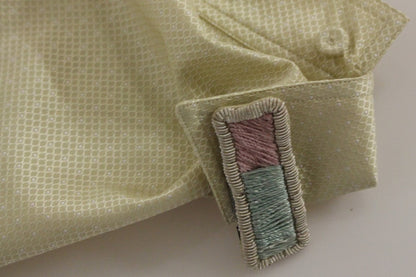 Blouse beige sans manches Andrea Incontri