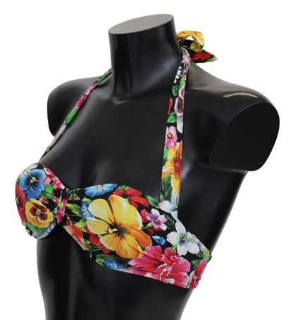 Dolce &amp; Gabbana Bikinitops met bloemenprint in verschillende kleuren