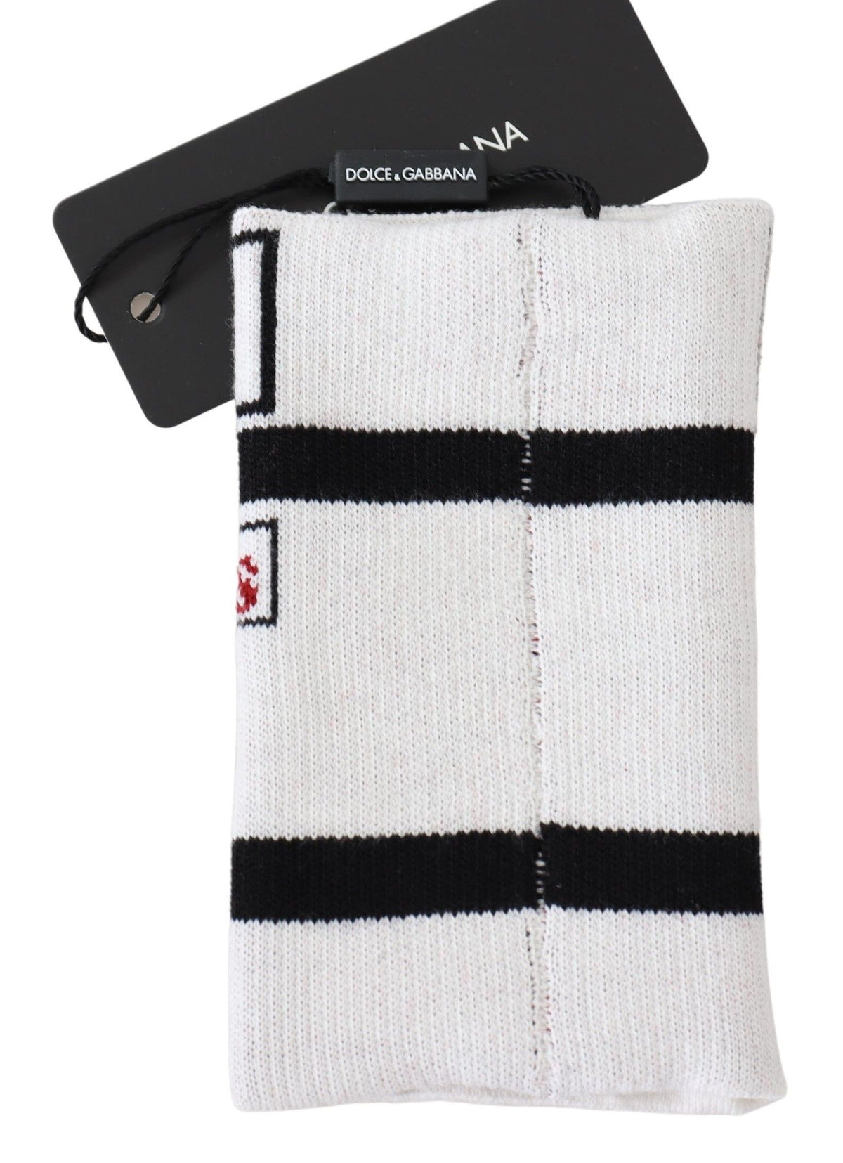 Bracelet en tricot de laine multicolore Dolce & Gabbana D&G Love