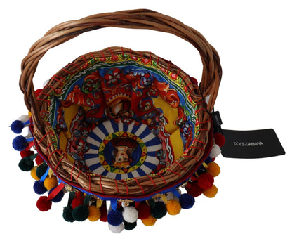 Sac fourre-tout Agnese en coton multicolore Dolce &amp; Gabbana