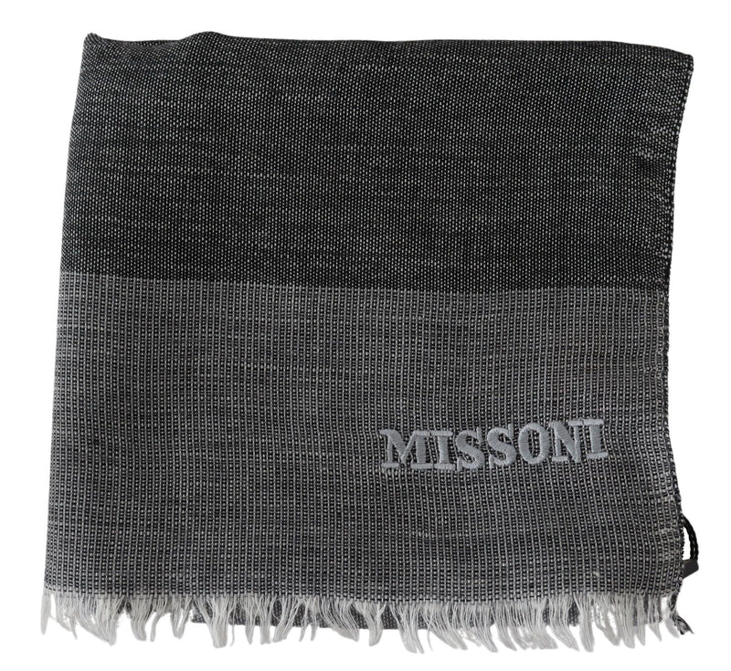 Missoni Gestreepte Wollen Nekwarmer Franjes Sjaal