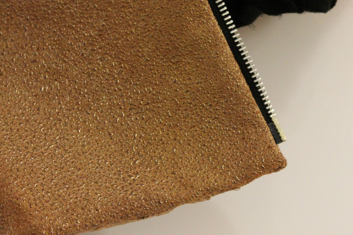 Gilet en cuir marron La Maison du Couturier