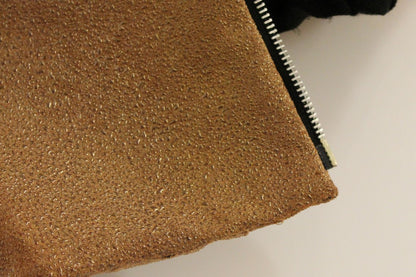 Gilet en cuir marron La Maison du Couturier