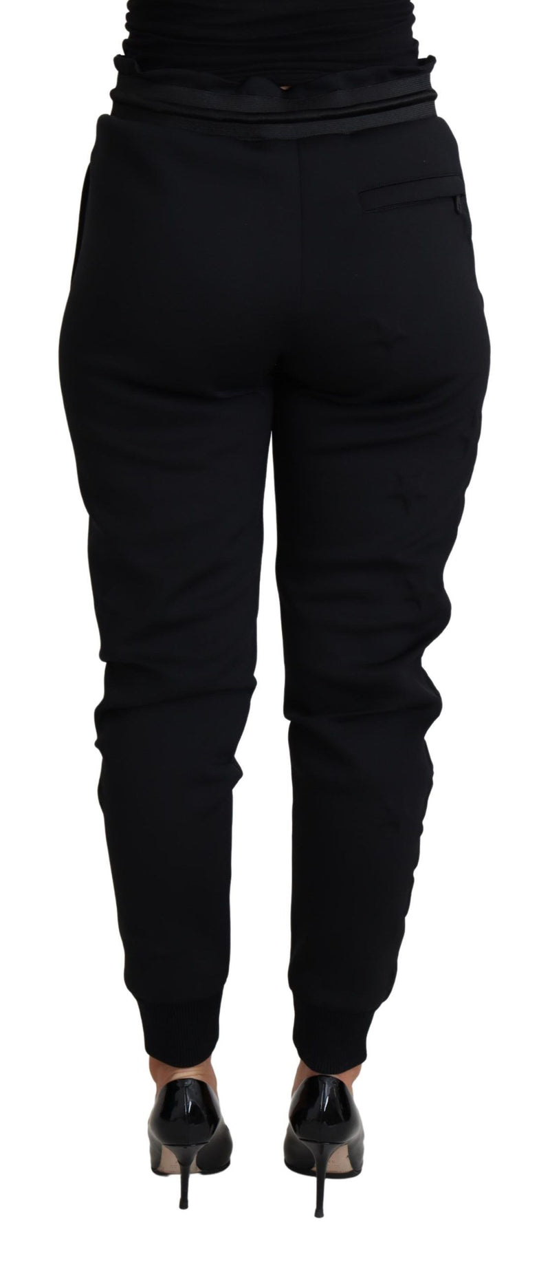 Pantalon de jogging Dolce &amp; Gabbana en néoprène polyester noir