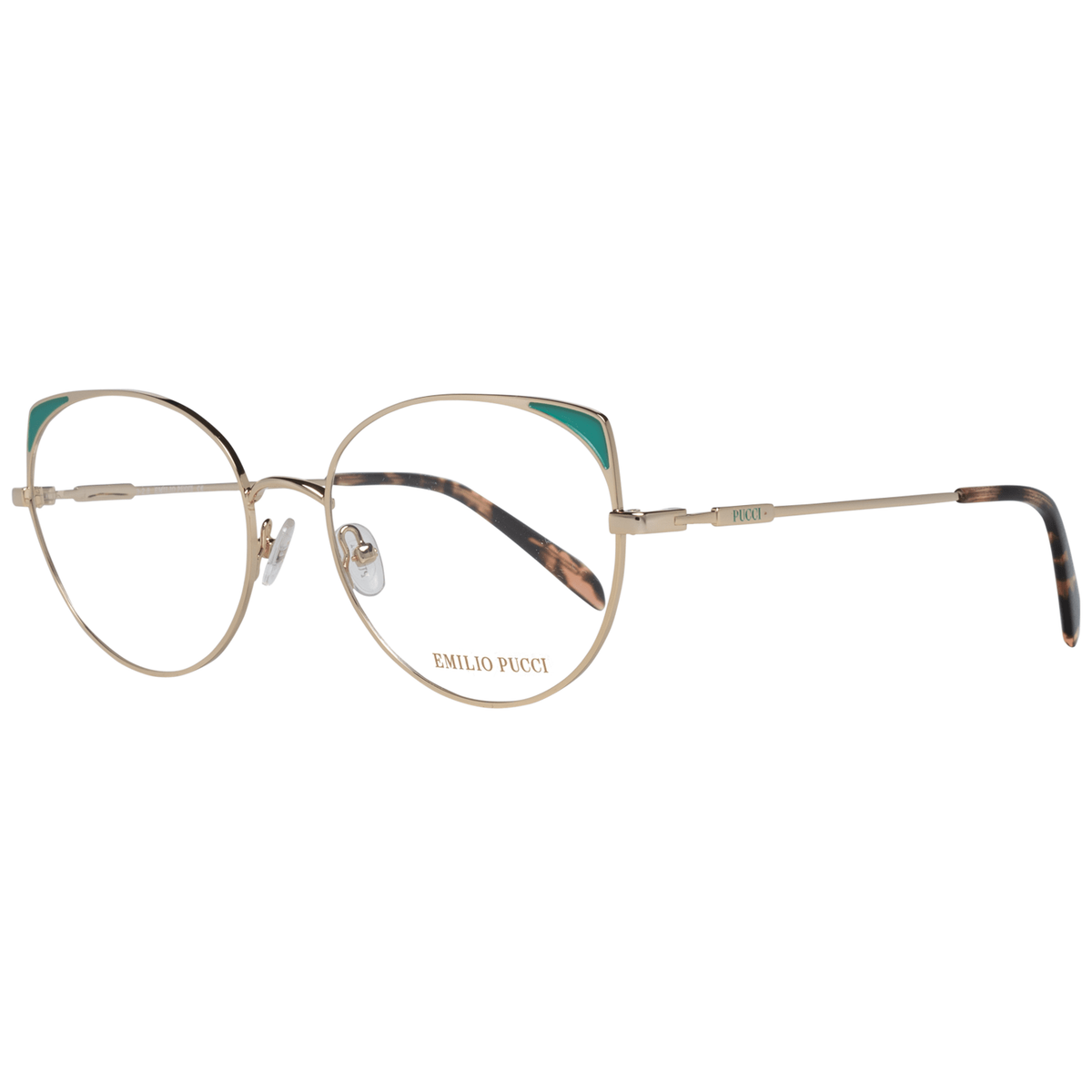 Lunettes Emilio Pucci en métal doré (montures)