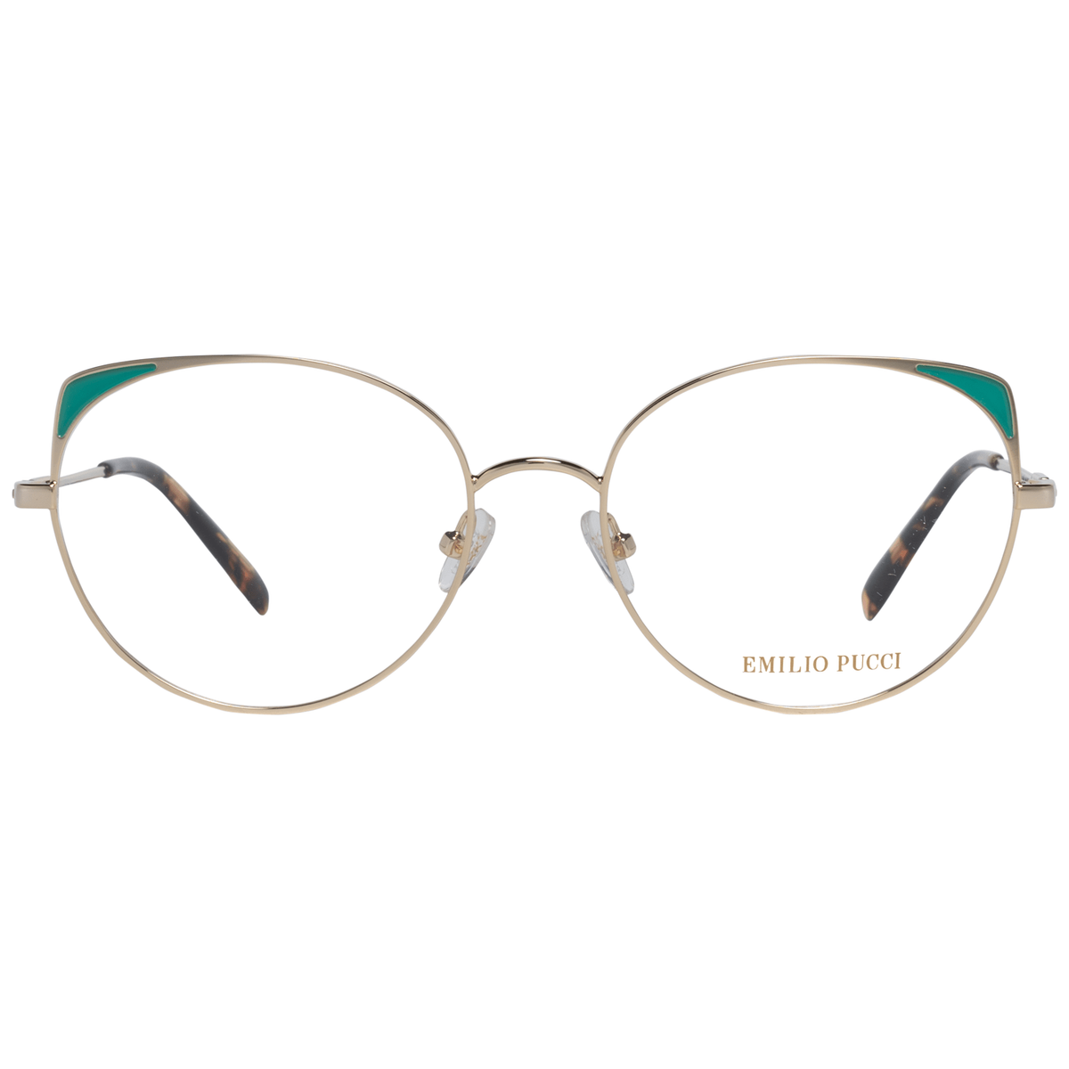 Lunettes Emilio Pucci en métal doré (montures)