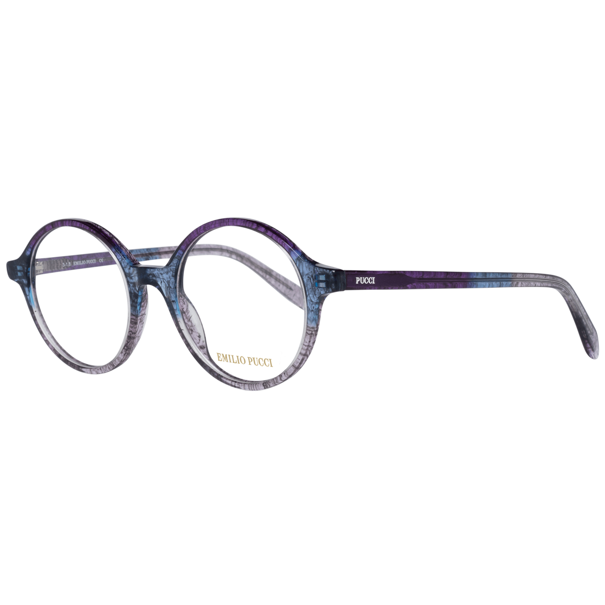 Lunettes en plastique violet Emilio Pucci (montures)