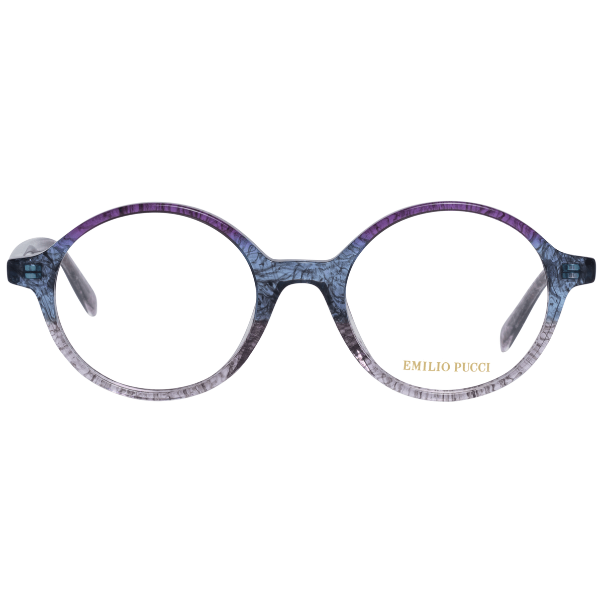 Lunettes en plastique violet Emilio Pucci (montures)