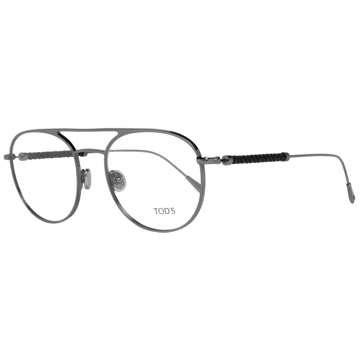 Monture de lunettes argentée pour homme Tod's
