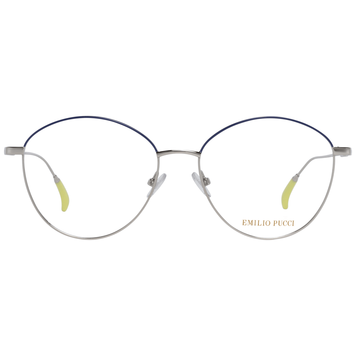 Lunettes Emilio Pucci en métal bleu (montures)