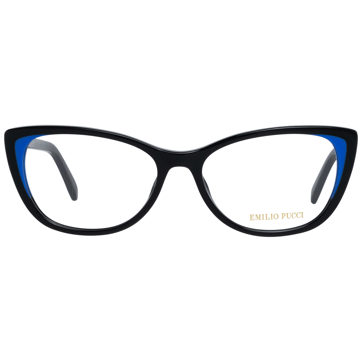 Lunettes en plastique noir Emilio Pucci (montures)