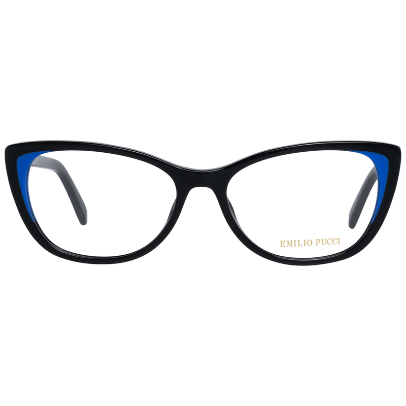 Lunettes en plastique noir Emilio Pucci (montures)