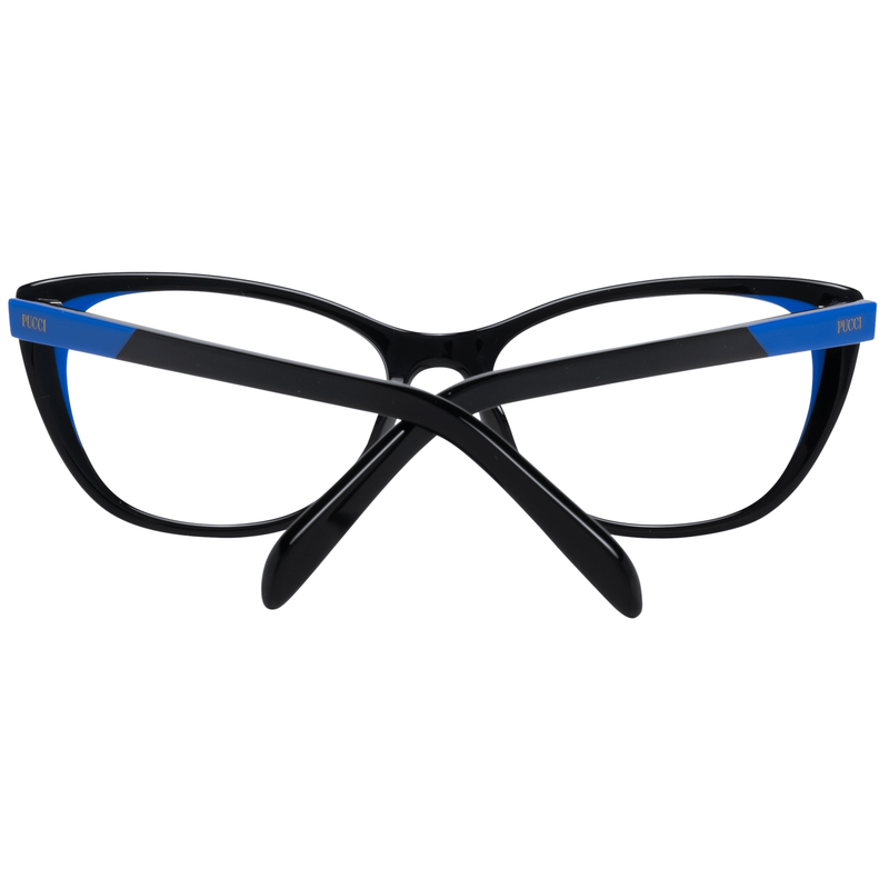 Lunettes en plastique noir Emilio Pucci (montures)