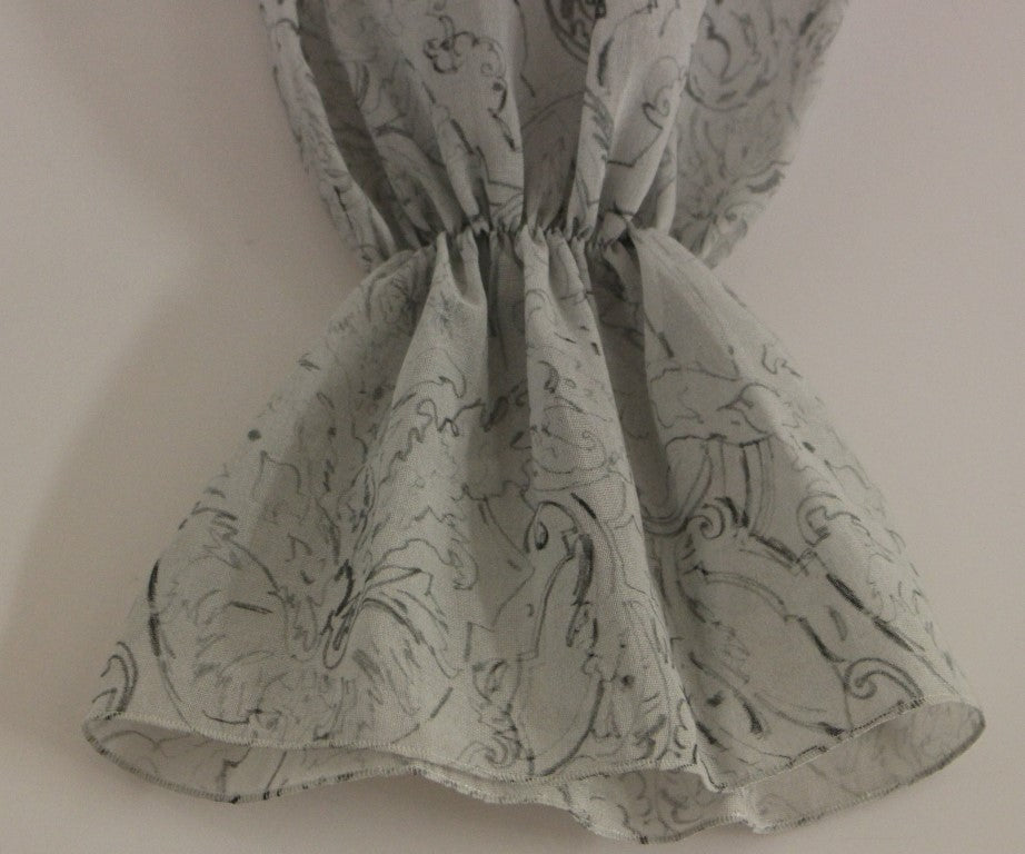 Blouse-tunique en coton bleu de Vika Gazinskaya