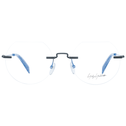 Lunettes en métal gris Yohji Yamamoto (montures)