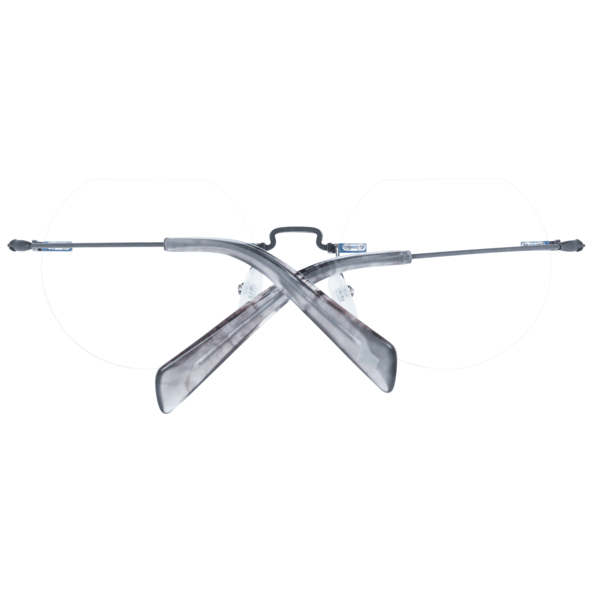Lunettes en métal gris Yohji Yamamoto (montures)