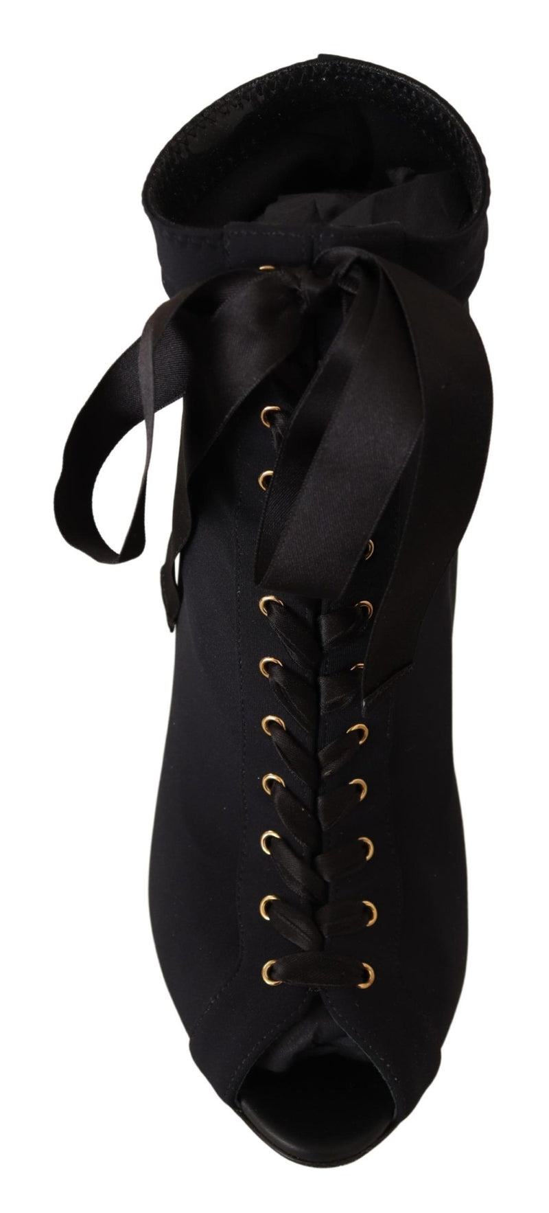 Bottines courtes noires extensibles Dolce &amp; Gabbana